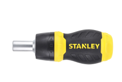 Stanley - Stubby Multibit Ratcheting Screwdriver - 0-66-358