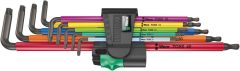 Wera - 967/9 TX XL Multicolour 1 Multicolour L-key set for TORX® screws, long, 9 pieces - 05024480001
