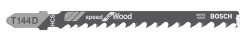 Bosch - T 144 D Speed For Wood Jigsaw Blade (Pack of 100pcs) - 2608637880