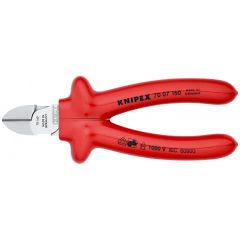 Knipex - Diagonal Cutter 6,3" with dipped insulation - 70 07 160