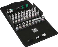 Wera - 8100 SA All-in Zyklop Speed Ratchet Set, 1/4" drive, with holding function, metric, 42 pieces The Zyklop Speed Ratchet, 1/4"- 05003755001