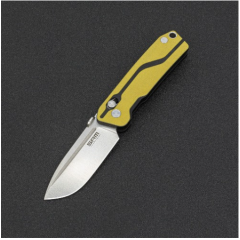SRM - Folding Blade Knife - 7228L-GW-Yellow