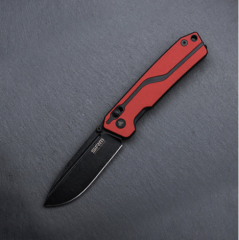 SRM - Folding Blade Knife 7228L-Gv-Red
