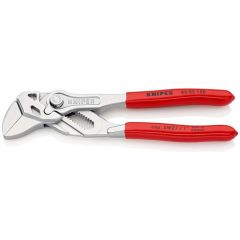 KNIPEX 86 03 150 Pliers Wrench Pliers and a wrench in a single tool plastic coated chrome plated 150 mm