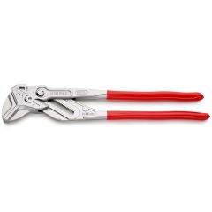 KNIPEX 86 03 400 Pliers Wrench XL Pliers and a wrench in a single tool plastic coated chrome plated 400 mm