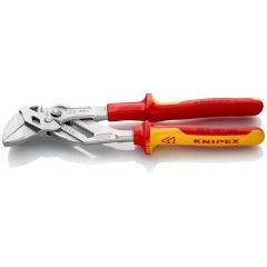 KNIPEX - Adjustable Pliers Wrench (Pliers and a wrench in a single tool) with chrome plated 250 mm - 86 06 250