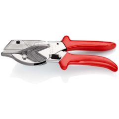 KNIPEX 94 35 215 Mitre Shears for plastic and rubber sections with plastic grips chrome plated 215 mm