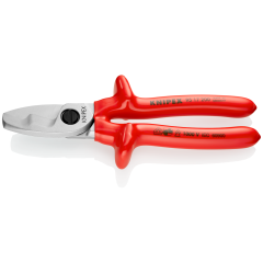 Knipex - 95 17 200 Cable Shears With twin cutting edge