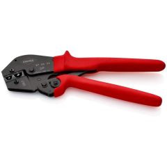 KNIPEX 97 52 23 Crimping Pliers also for two-hand operation with non-slip plastic grips burnished 250 mm