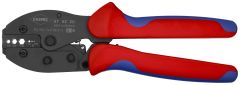 Knipex  97 52 50 PreciForce® Crimping Pliers with multi-component grips burnished 220 mm