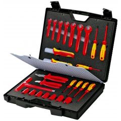 KNIPEX 98 99 12 Compact tools case with Insulated tools for works on electrical installation  