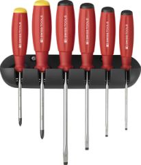 PB 8244 SwissGrip screwdriver set with wall mount