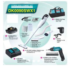 Makita - 18V Cordless Combo Kit DK0090SWX1 (DCL180 & DF001D) 