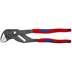 KNIPEX 86 02 250 Pliers Wrenches Pliers and a wrench in a single tool with multi-component grips black atramentized 250 mm