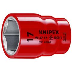KNIPEX 98 37 10 Hexagon Socket for hexagonal screws with internal square 3/8" 42 mm