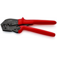 Knipex 97 52 06 Crimping Pliers also for two-hand operation with non-slip plastic grips burnished 250 mm