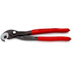 Knipex 87 41 250 Multiple Slip Joint Spanner with non-slip plastic coating grey atramentized 250 mm