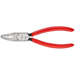Knipex 91 71 160 Glass Nibbling Pincer plastic coated black atramentized 160 mm