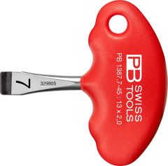 PB Swiss - Cross-Handle screwdriver, Pre-formed for Fingers - PB 1387