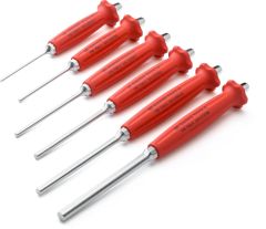PB Swiss - Pin punch, drift punch, octagonal, with handle, set in practical ToolBox - PB 758.SET