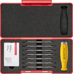 PB Swiss - ESD MecaTorque, torque screwdriver with analog scale, set in a practical ToolBox 10 to 50cNm - PB 8316 Set A1 ESD