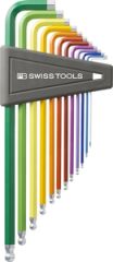 PBSwiss - Coloured Ball point Hex Key L-wrench sets - PB 212Z.LH-12 RB