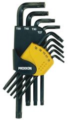 Proxxon - Set of angled TX-Keys TX 8 - 50 (9-piece) 23944