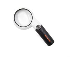 Toolstar - High Power Circular LED Handheld Magnifier, 5X 20X -  (TS-CH75 10L)