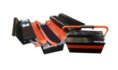 Toolstar- 5 Compartment Cantilever Tool Box 17 inches - TS-9