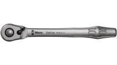 Wera 8004 A Zyklop Metal Ratchet with Switch Lever and 1/4" drive, 1/4" x 141 mm - 05004004001