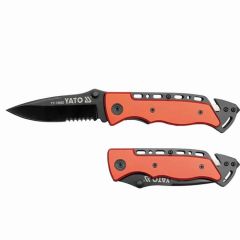 Yato - Folding Knife with Black Blade - YT-76052