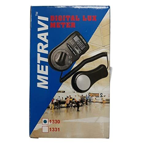 1330 Digital Lux Meter - Metravi Instruments