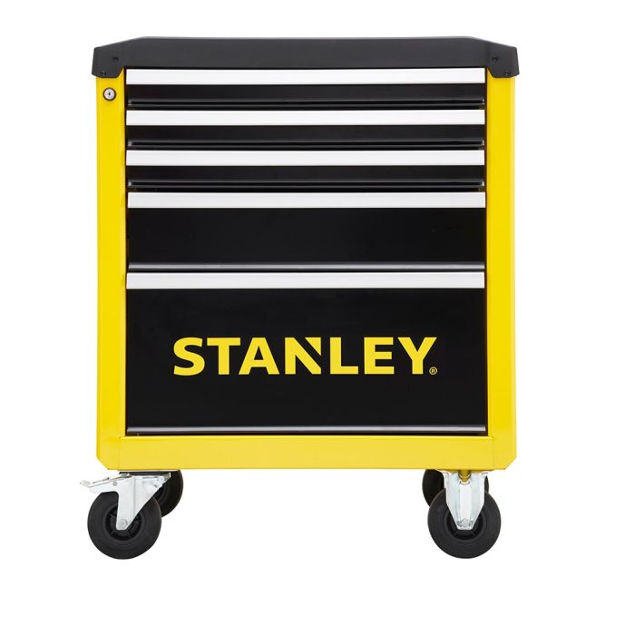 Stanley - Servante 5 Tiroirs STANLEY STST74305-1 - Fabrication Française -  Charge Maximale de 300 kg